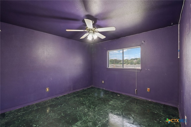 1062 Rolling Path, New Braunfels, TX 78130 - unfurnished room featuring a ceiling fan and tile patterned floors