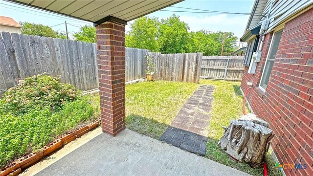 601 Barber Dr, Copperas Cove, TX 76522 - view of yard with a patio
