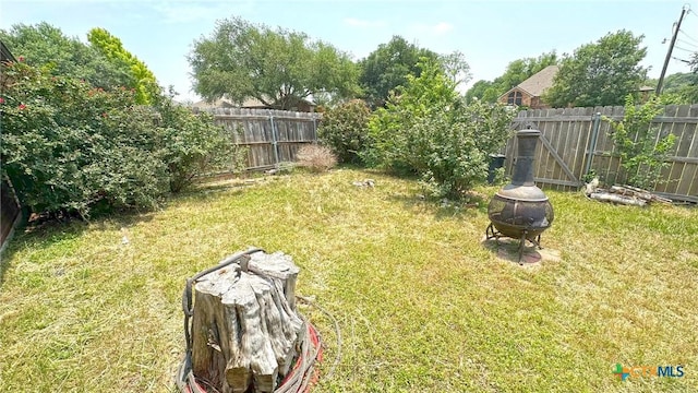 601 Barber Dr, Copperas Cove, TX 76522 - view of yard featuring an outdoor fire pit