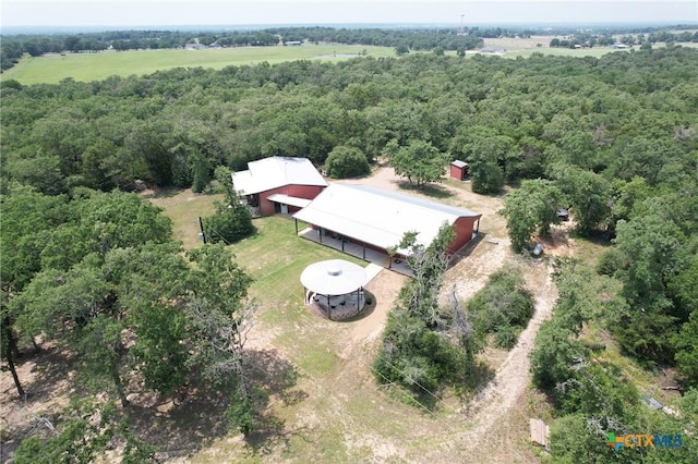 2357 Myrtle Ln, Cameron, TX 76520 - view from above of property with a forest