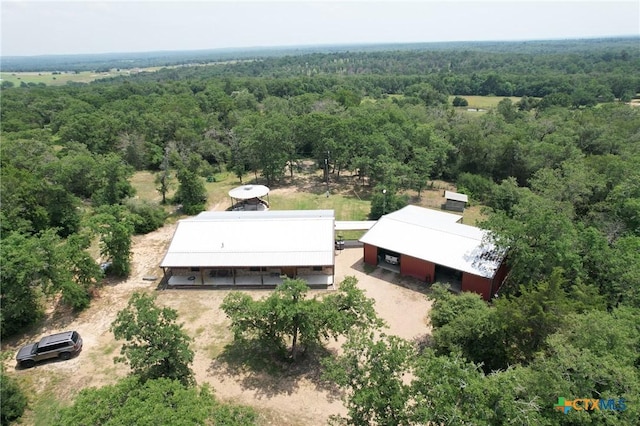 2357 Myrtle Ln, Cameron, TX 76520 - view from above of property featuring a forest