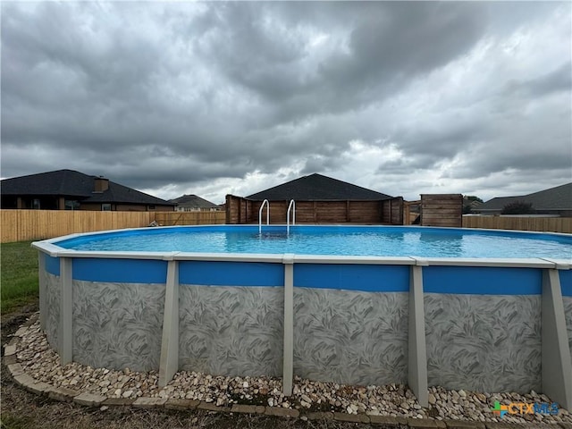 2222 Sparrow Rd, Killeen, TX 76542 - view of swimming pool featuring a fenced backyard