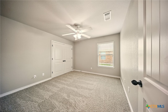 412 Coventry Dr, Temple, TX 76502 - unfurnished bedroom with carpet flooring and ceiling fan