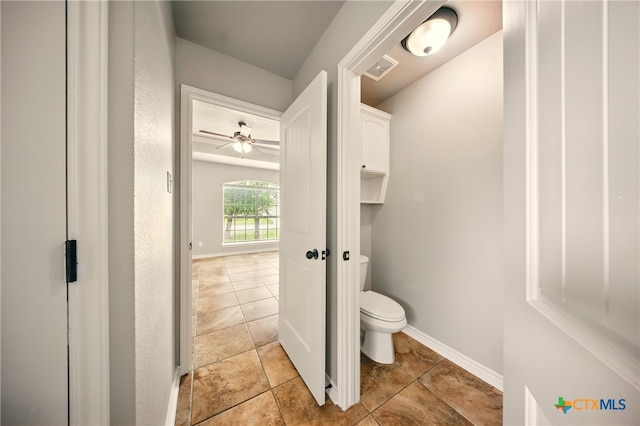 412 Coventry Dr, Temple, TX 76502 - bathroom featuring ceiling fan and tile patterned floors