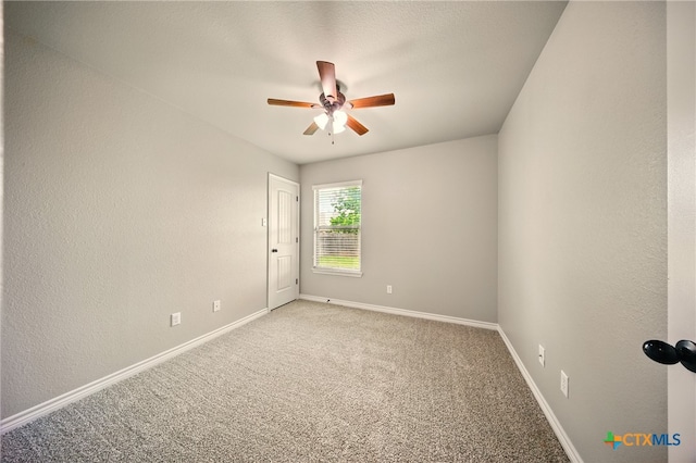412 Coventry Dr, Temple, TX 76502 - empty room featuring ceiling fan and light carpet