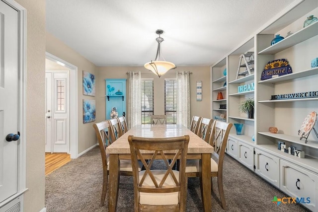 312 Beaver Loop, Temple, TX 76502 - dining space with carpet flooring and baseboards