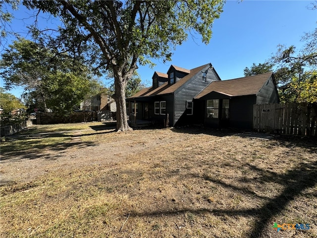 view of property exterior