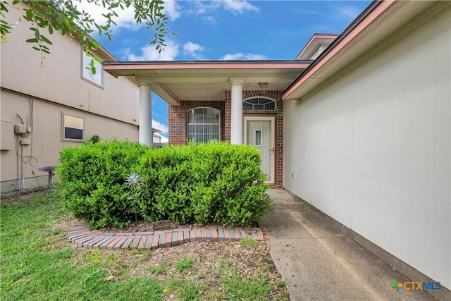 4602 Causeway Ct, Killeen, TX 76549 - entrance to property featuring brick siding