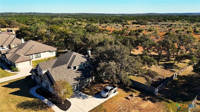555 Solms Frst, New Braunfels, TX 78132 - drone / aerial view of a heavily wooded area