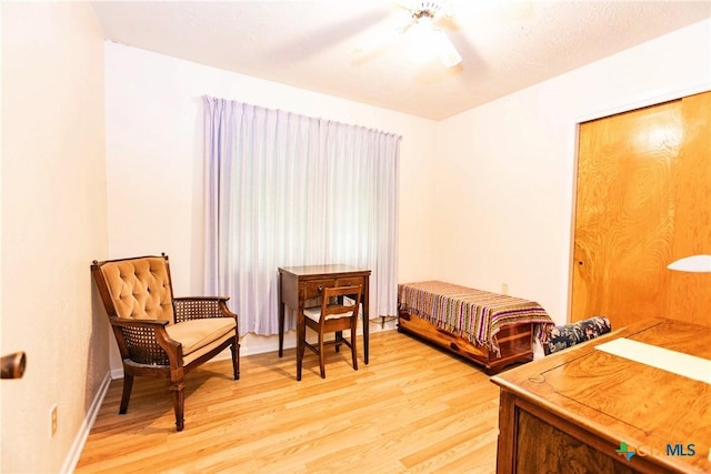 3206 Shady Hill Dr, Temple, TX 76502 - bedroom with light wood-style flooring and baseboards