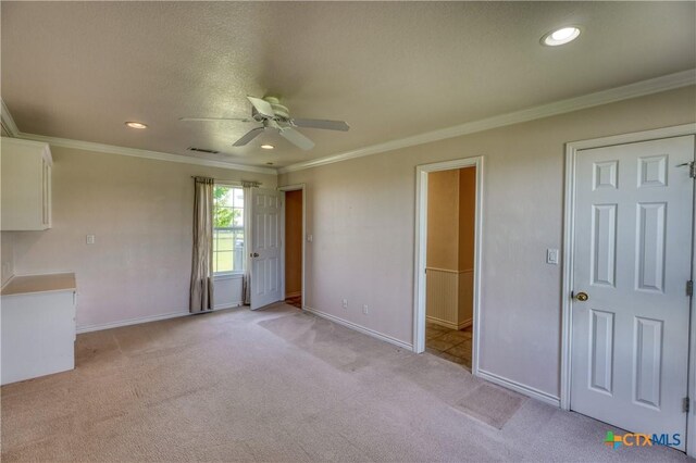 1041 Clarence Rd, Temple, TX 76501 - interior space with visible vents, baseboards, and light carpet