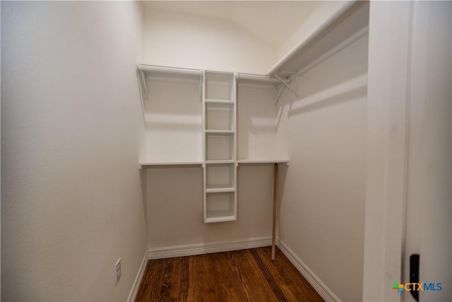 177 Powderhorn Ln, Port Lavaca, TX 77979 - spacious closet with wood finished floors