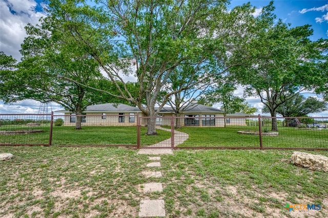 614 County Road 207, Burnet, TX 78611 - view of yard