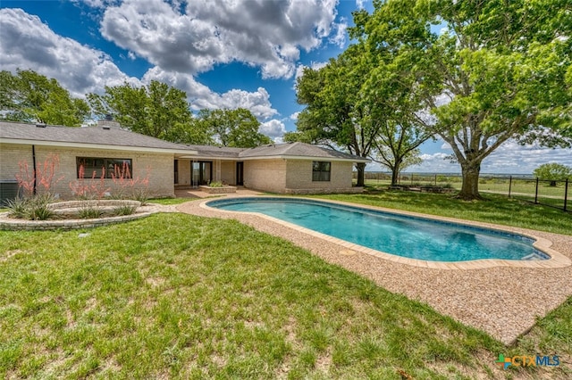 614 County Road 207, Burnet, TX 78611 - view of pool featuring cooling unit