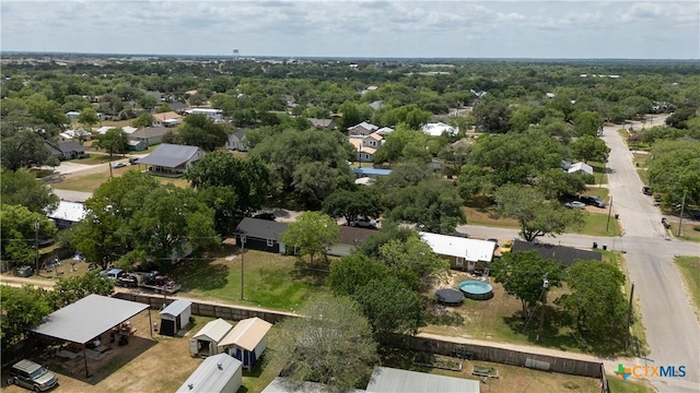 205 E Johnson St, Cuero, TX 77954 - aerial view of residential area