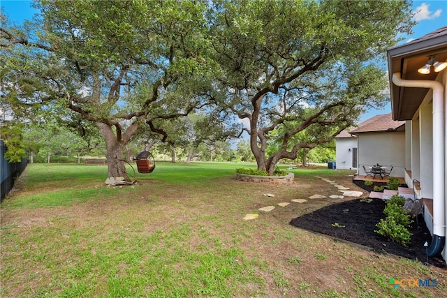1448 Decanter Dr, New Braunfels, TX 78132 - view of yard