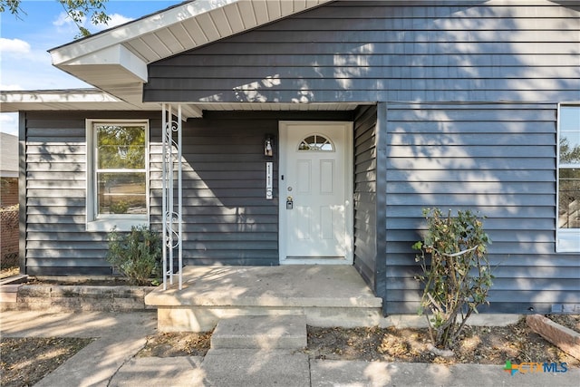 view of entrance to property