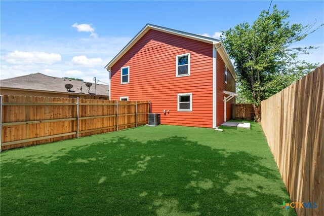 614 S 24th St, Temple, TX 76501 - back of property with central AC unit