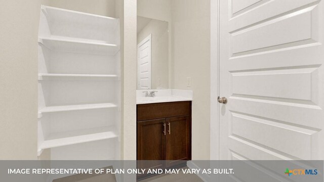 193 Zane Saddle Rd, Lockhart, TX 78644 - bathroom featuring vanity