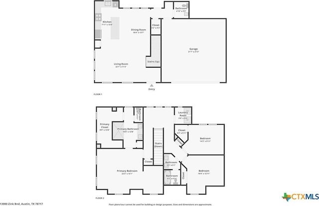 13900 Zink Bnd Unit 61, Austin, TX 78717 - room layout