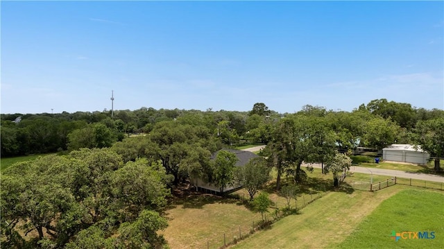 210 Julia St, Yoakum, TX 77995 - drone / aerial view