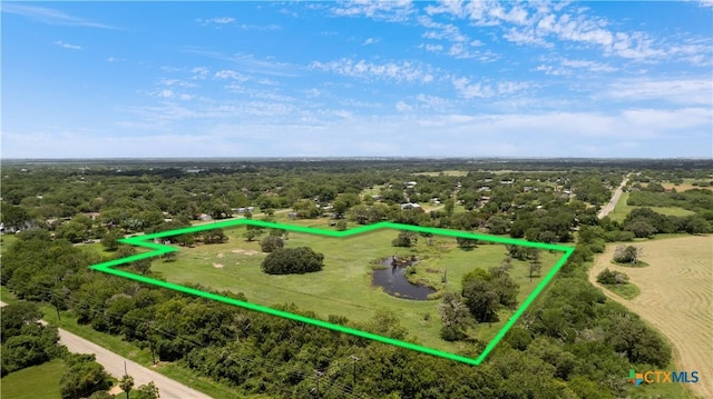 210 Julia St, Yoakum, TX 77995 - view of rural area featuring property boundaries highlighted