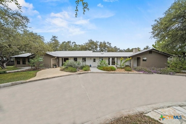 view of ranch-style home