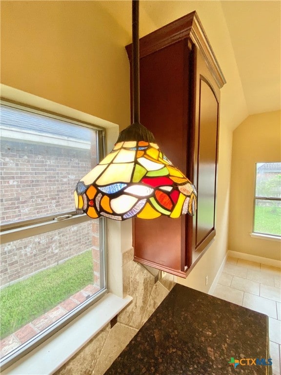 details featuring tile patterned flooring