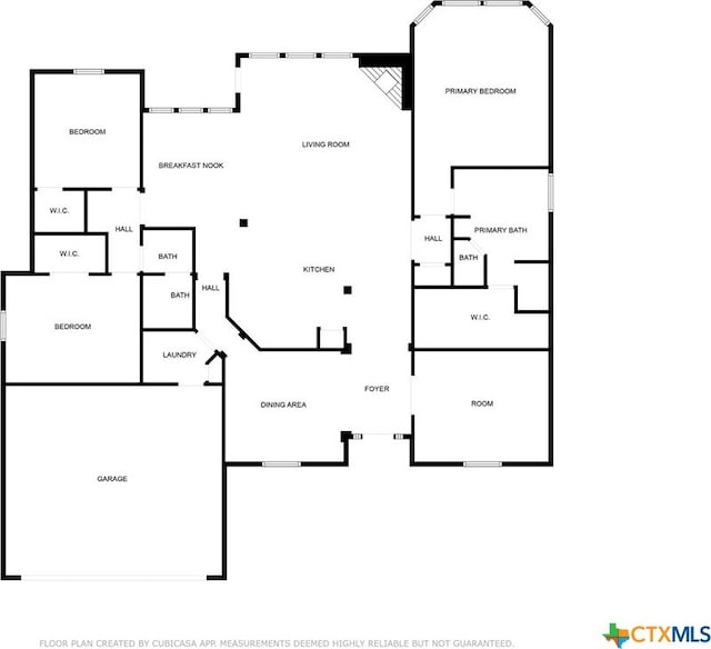 5905 Turtle Creek Trl, Temple, TX 76502 - home floor plan