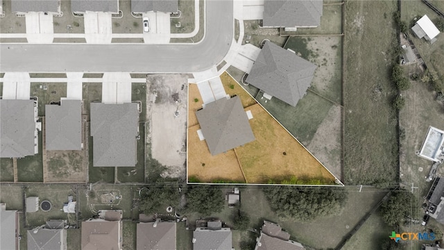 5224 Rose Garden Loop, Killeen, TX 76542 - aerial perspective of suburban area with property boundaries highlighted