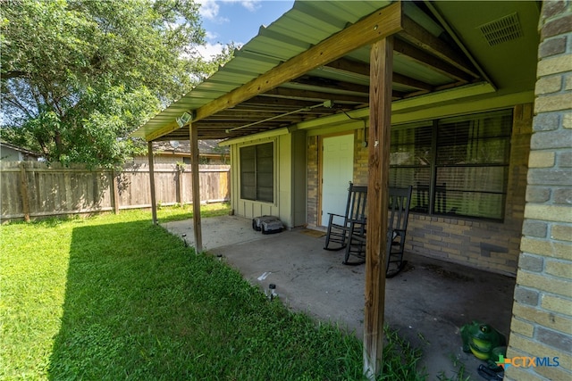 308 Fernwood Cir, Victoria, TX 77901 - view of patio / terrace