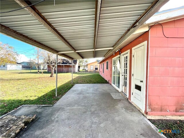 view of patio