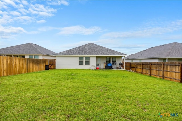 8919 Cantera Ridge Rd, Temple, TX 76502 - back of house with a fenced backyard and a patio