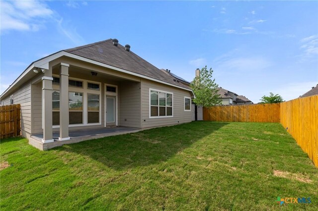 865 Stockdale Rd, Copperas Cove, TX 76522 - back of property featuring a fenced backyard and a patio area