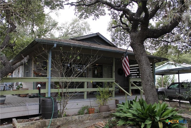 view of back of house