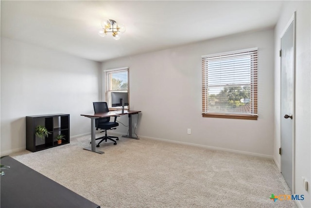 2406 Northwoods Dr, New Braunfels, TX 78132 - carpeted office with baseboards