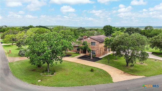 2406 Northwoods Dr, New Braunfels, TX 78132 - view from above of property