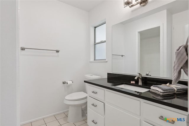 1334 Carnation Ln, New Braunfels, TX 78130 - bathroom with vanity and tile patterned floors