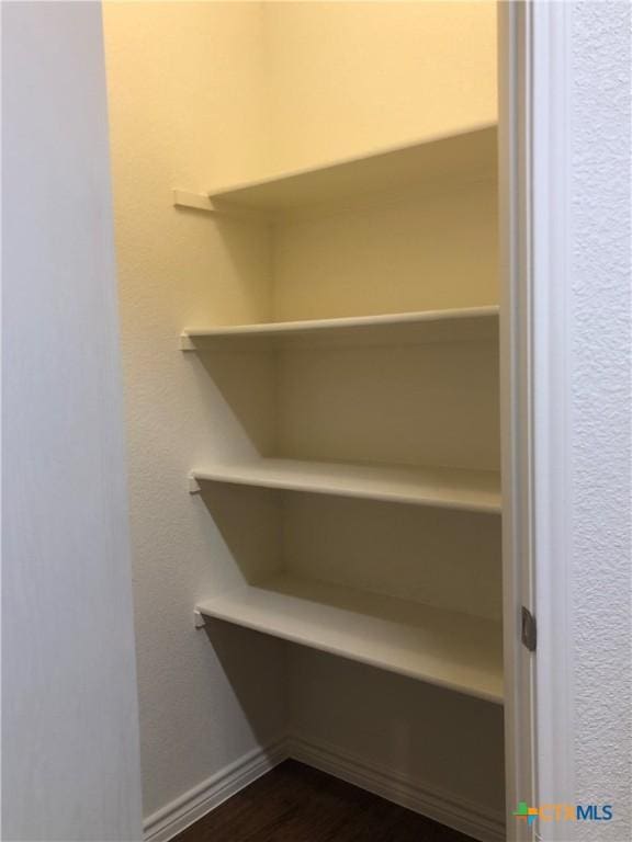 view of closet