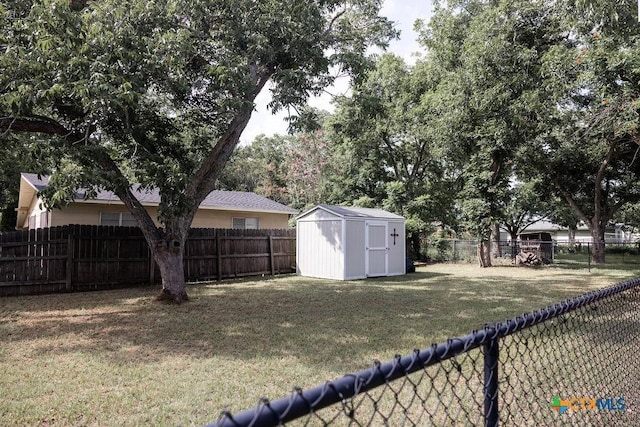 403 E 13th St, Shiner, TX 77984 - fenced backyard featuring a shed