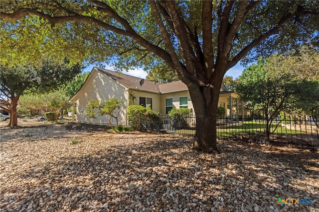 view of side of home