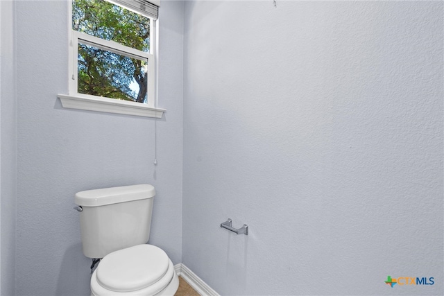 bathroom with toilet