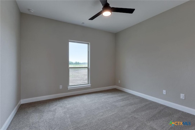 109 Wild Persimmon Trl, Marion, TX 78124 - carpeted empty room with ceiling fan and a smoke detector