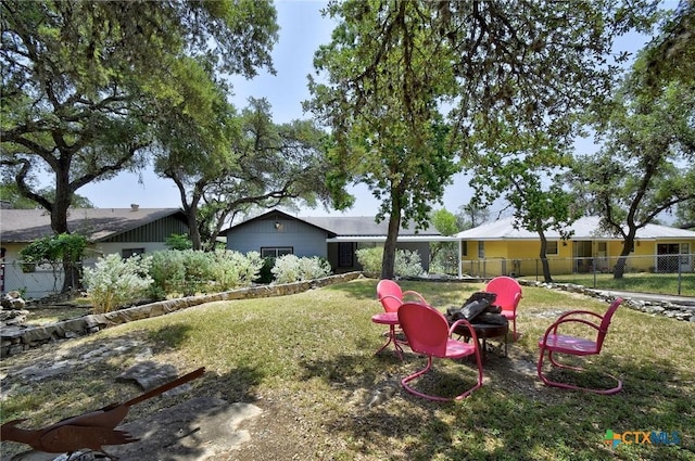 284 Lake Frst, Canyon Lake, TX 78133 - view of yard