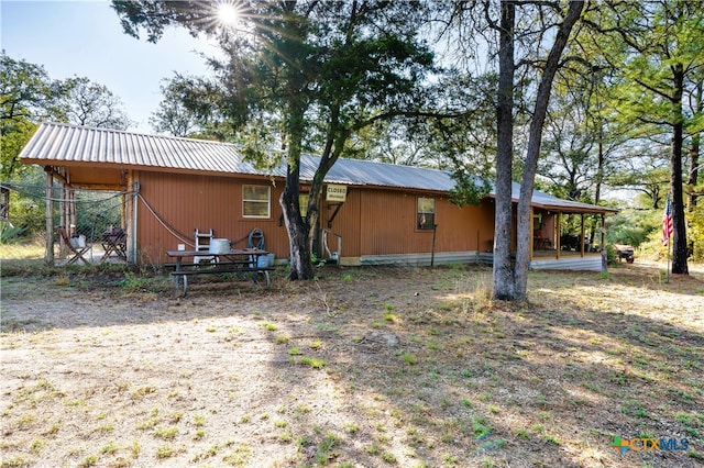 view of property exterior