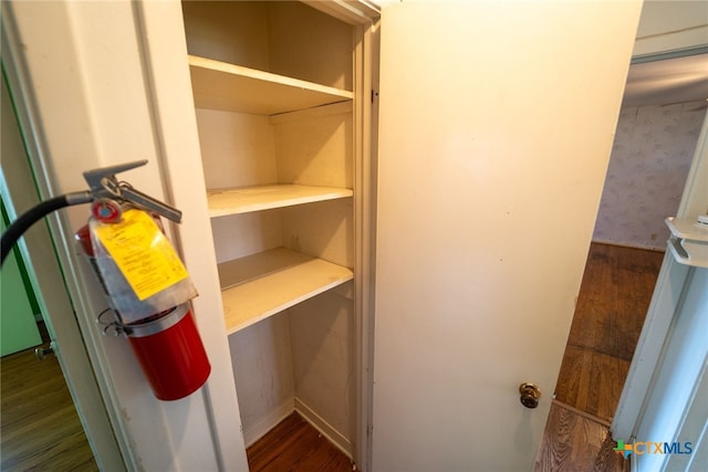 view of closet