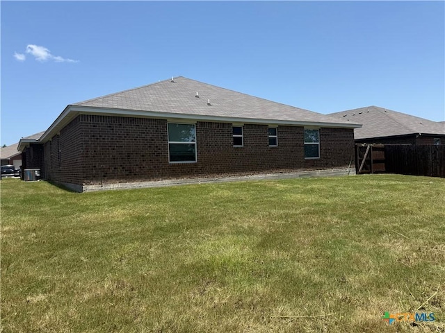 1307 Liberation Ln, Copperas Cove, TX 76522 - rear view of house featuring brick siding