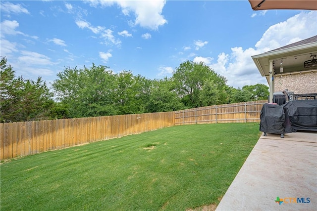 5998 Galveston Rd, Belton, TX 76513 - view of yard featuring a patio area