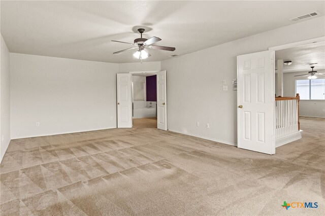 1505 Line Dance Ct, Killeen, TX 76542 - carpeted spare room with a ceiling fan and baseboards