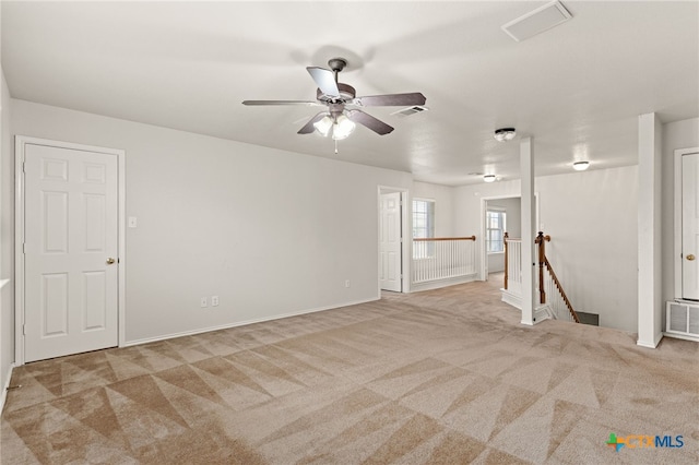 1505 Line Dance Ct, Killeen, TX 76542 - carpeted empty room featuring ceiling fan and baseboards